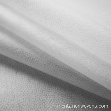 Interlitage fusible non tissé personnalisé du polyester 17-100gsm